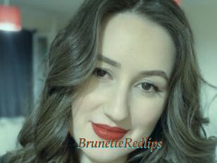 BrunetteRedlips