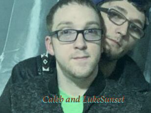 Caleb_and_LukeSunset